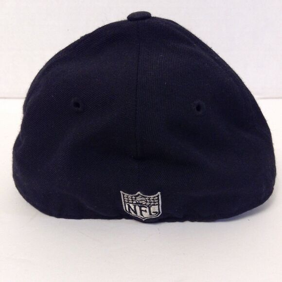 Cincinnati Bengals NFL Cap Hat Men 7 1/2 Black Wool Fitted Embroidered Spellout - Picture 6 of 9